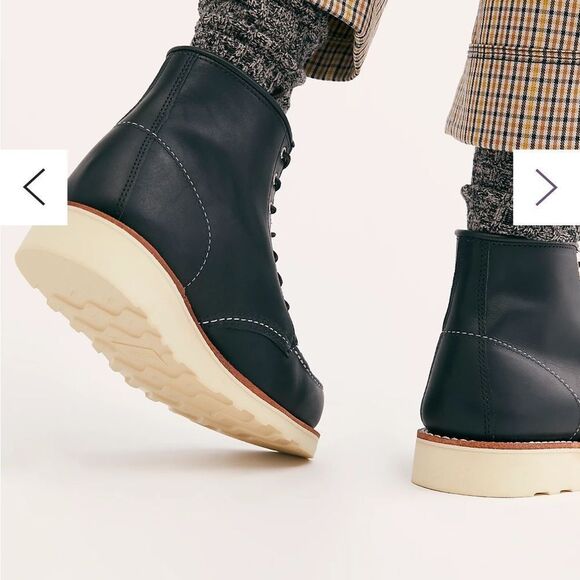 Red Wing 6" Classic Moc Boot Stone Bluff Grey US 9.5 - Picture 3 of 9